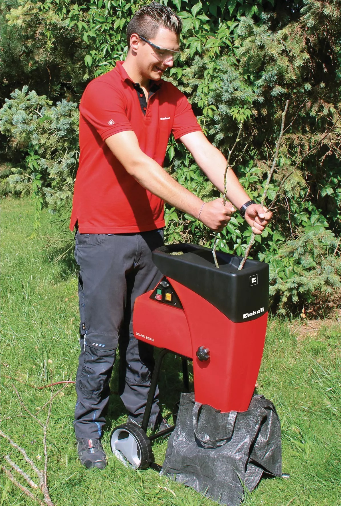 Садовий подрібнювач Einhell GC-RS 2540 (3430620)фото10