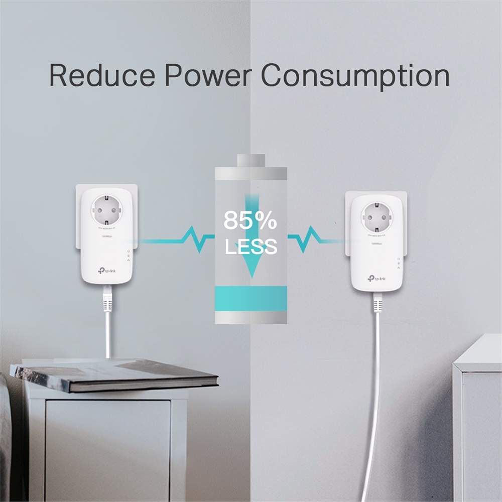 Комплект Powerline-адаптерів TP-LINK TL-PA8010PKITфото7