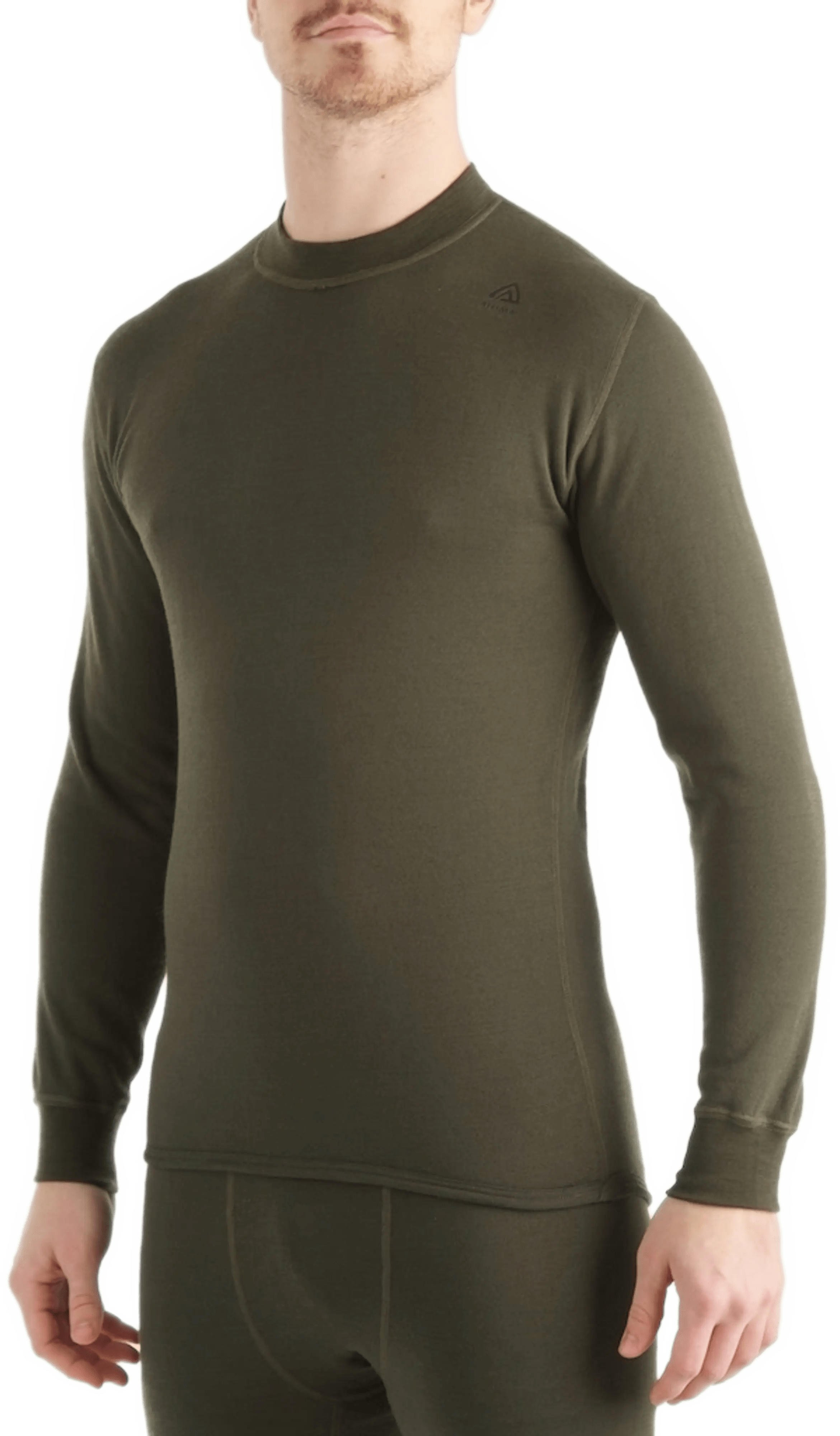 Термокофта Aclima HotWool 230 Crew Neck Unisex Olive Night XXL фото 2