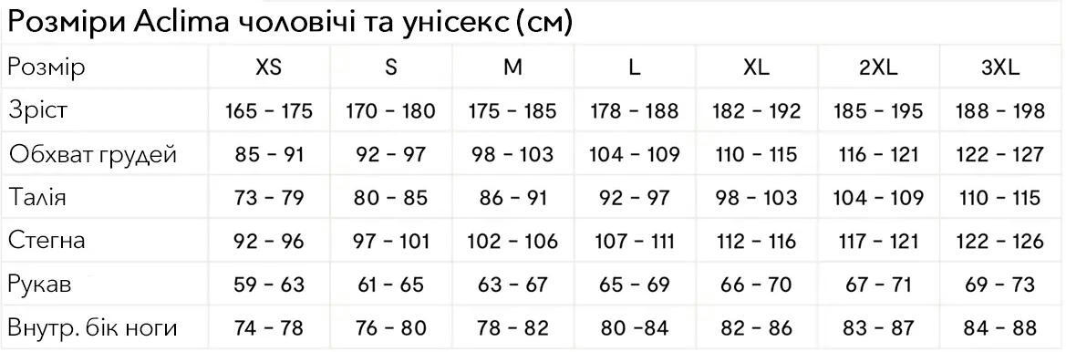 Термоштани чоловічі Aclima WarmWool 200 Longs Men Jet Black Mфото7