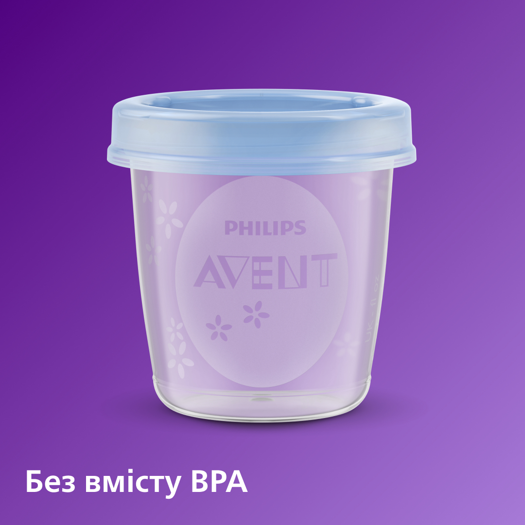 Контейнеры для хранения грудного молока AVENT (SCF619/05) фото 
