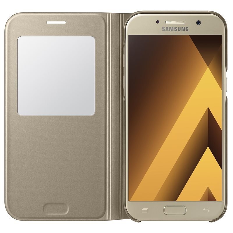  Чохол Samsung для Galaxy A5 (2017) A520 S View Standing Cover Gold фото6