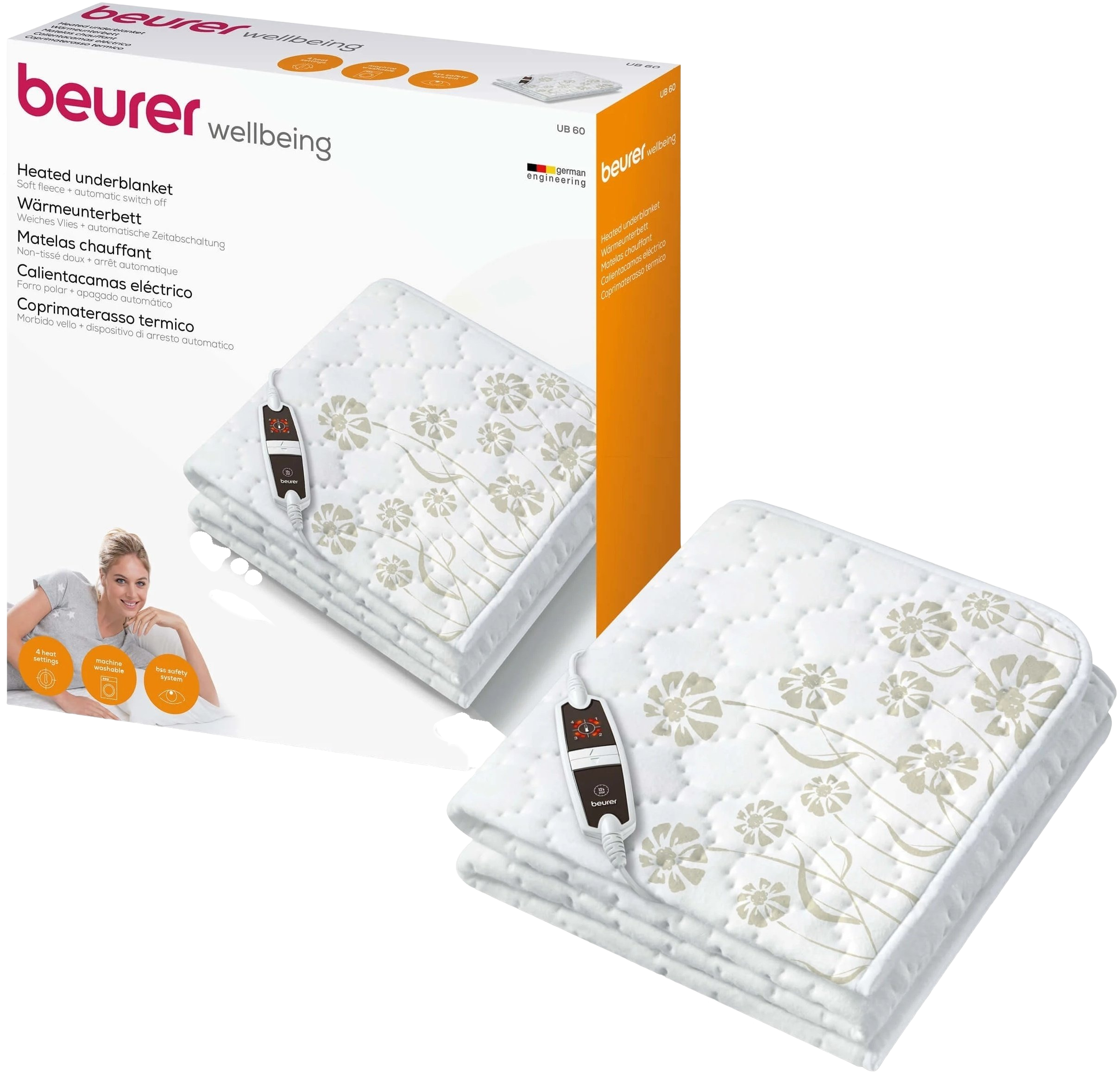 Електричне простирадло Beurer UB 60фото3