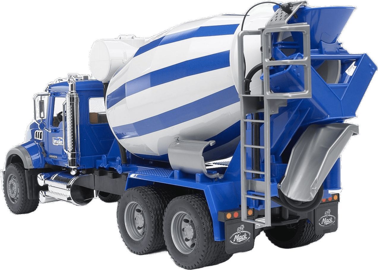 Бетоновоз Bruder 1:16 Mack Granite (02814)фото2