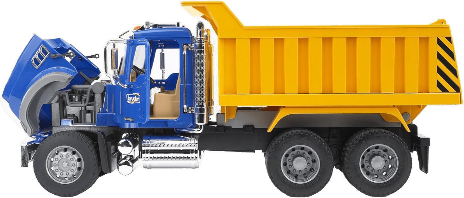 Самосвал Bruder 1:16 Mack Granite (02815) фото 3