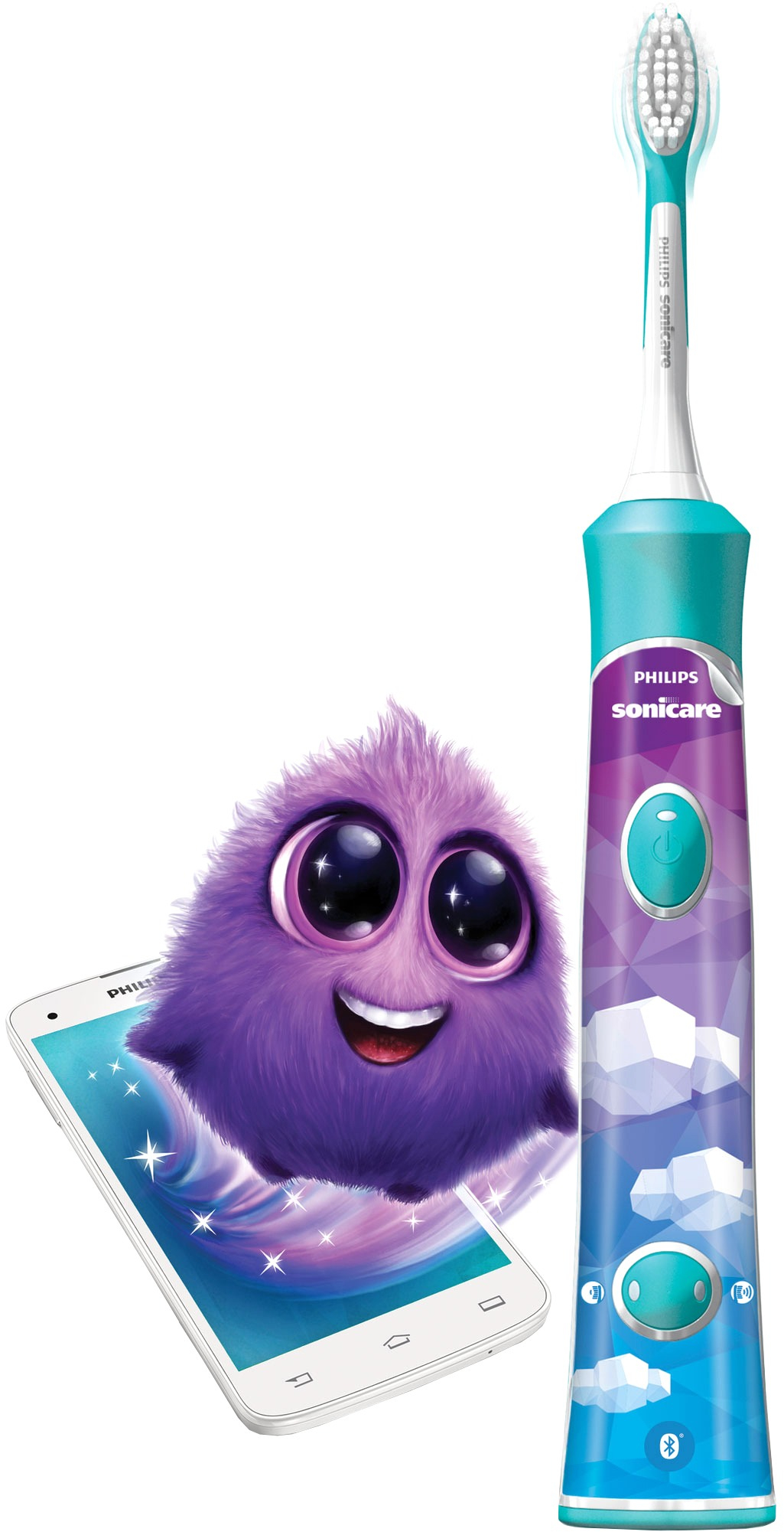 Електрична зубна щітка For Kids Philips Sonicare HX6322/04фото2