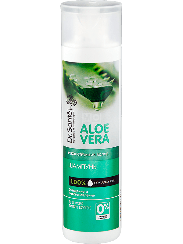 Шампунь для волосся Dr. Sante Aloe Vera Реконструкція 250 мл фото2