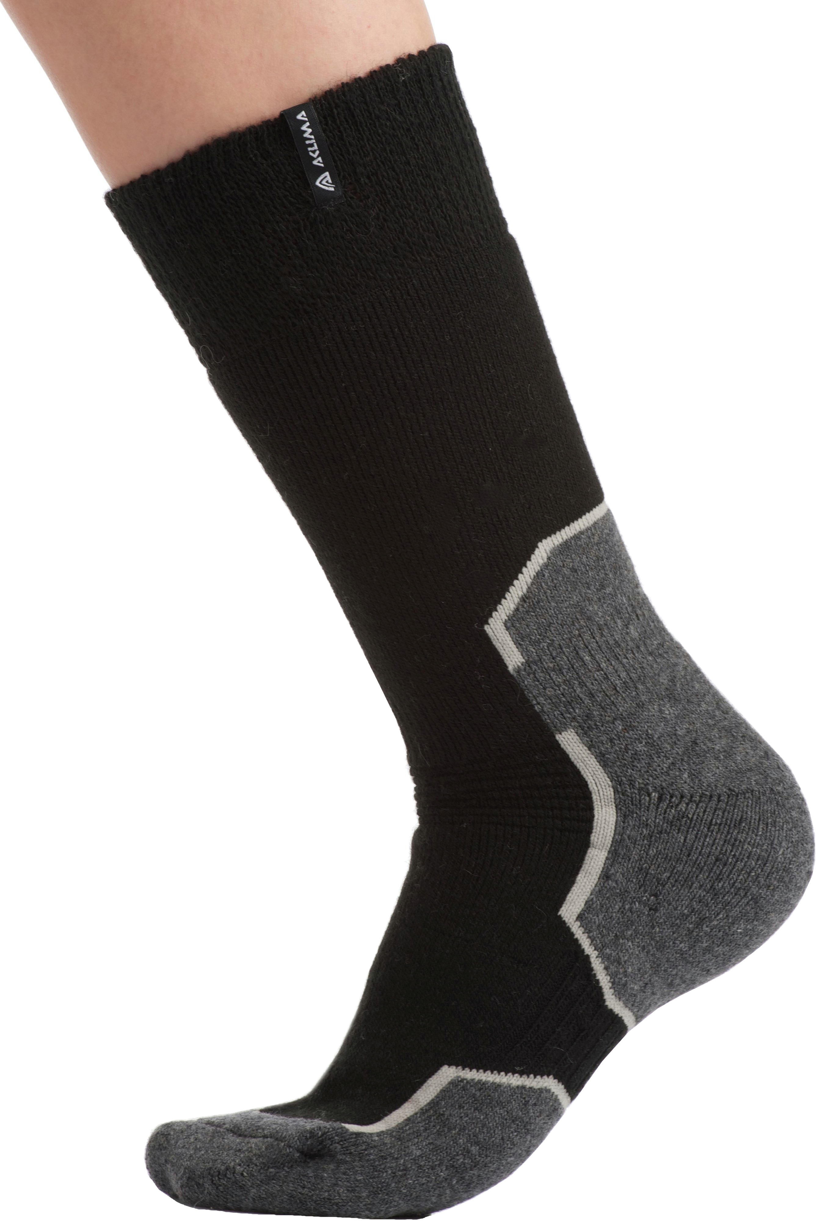 Термошкарпетки Aclima WarmWool Socks Jet Black 40-43фото2