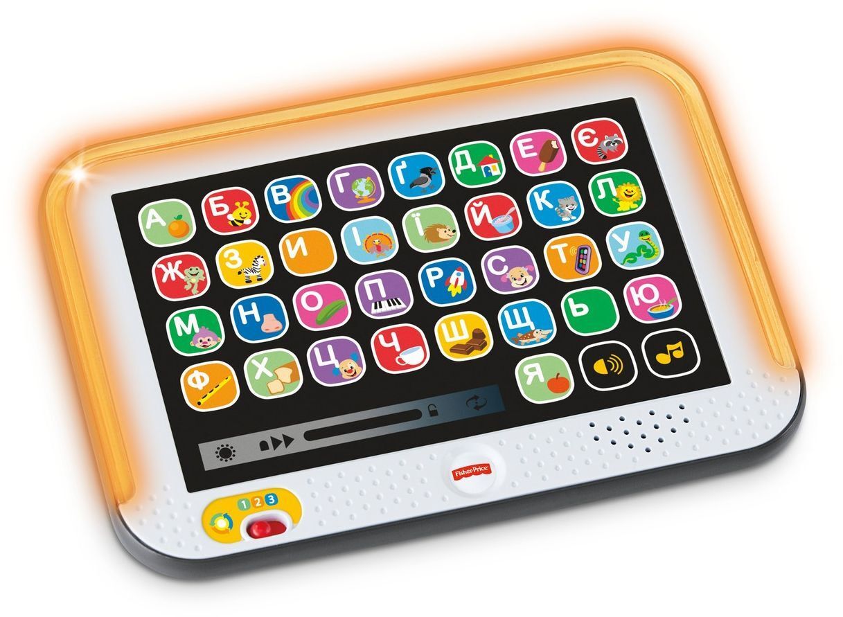 Умный планшет Fisher-Price с технологией Smart Stages укр.-англ. (FBR86) фото 