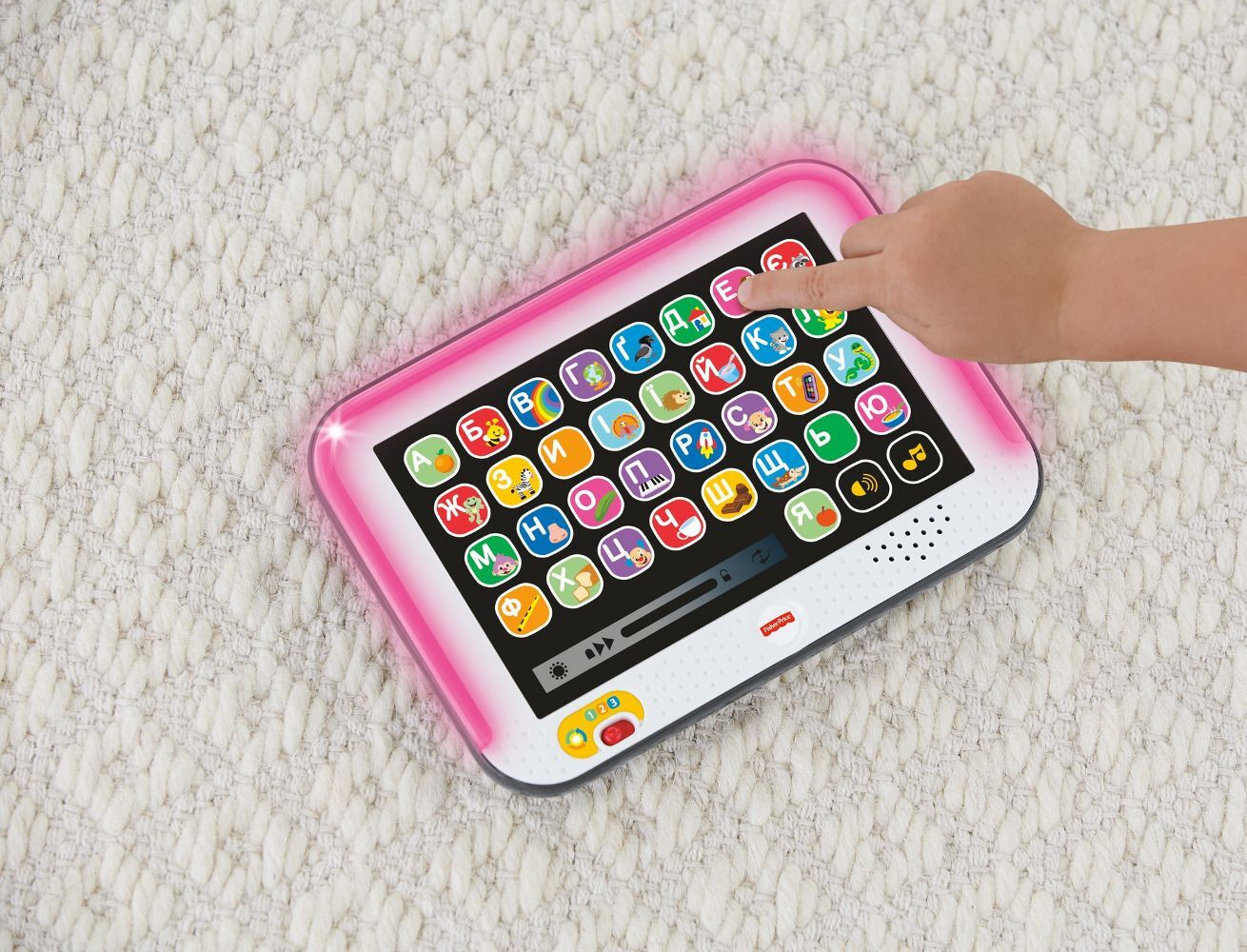 Умный планшет Fisher-Price с технологией Smart Stages укр.-англ. (FBR86) фото 