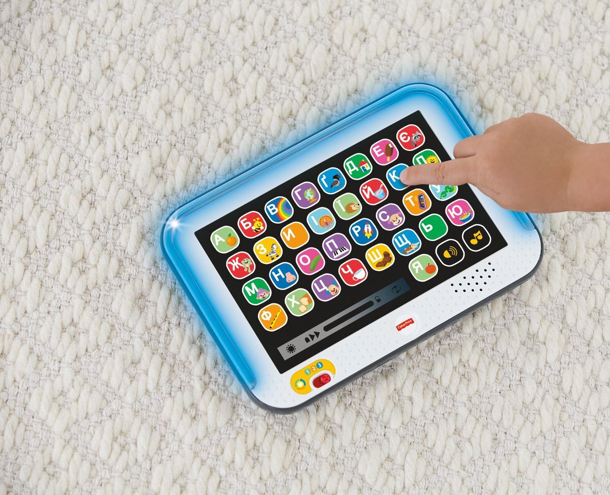 Умный планшет Fisher-Price с технологией Smart Stages укр.-англ. (FBR86) фото 