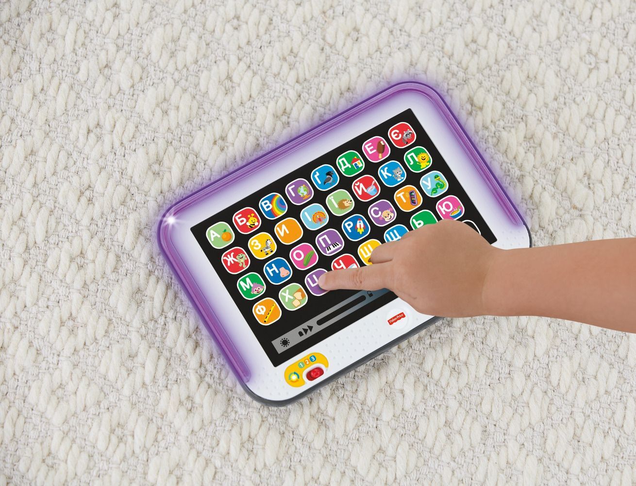 Умный планшет Fisher-Price с технологией Smart Stages укр.-англ. (FBR86) фото 