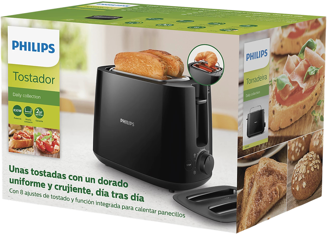 Тостер Philips HD2582/90 фото 3