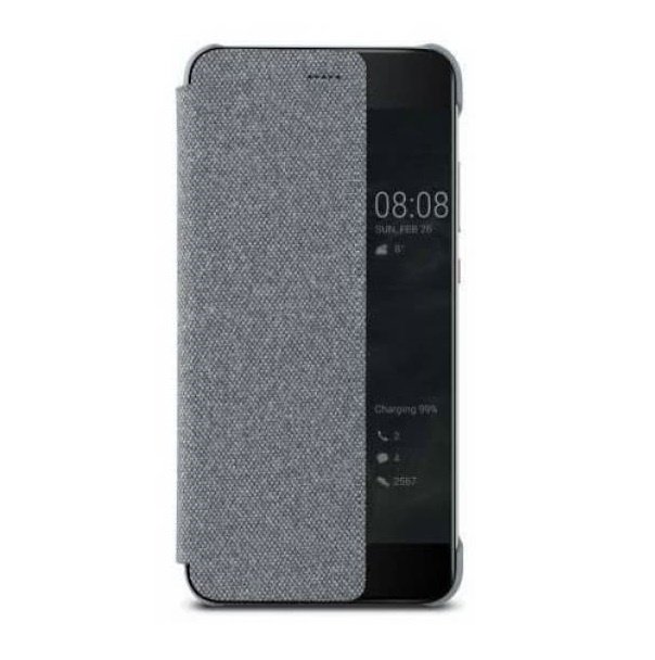 Чехол для Huawei P10 Plus Smart View Cover Light Gray фото 2