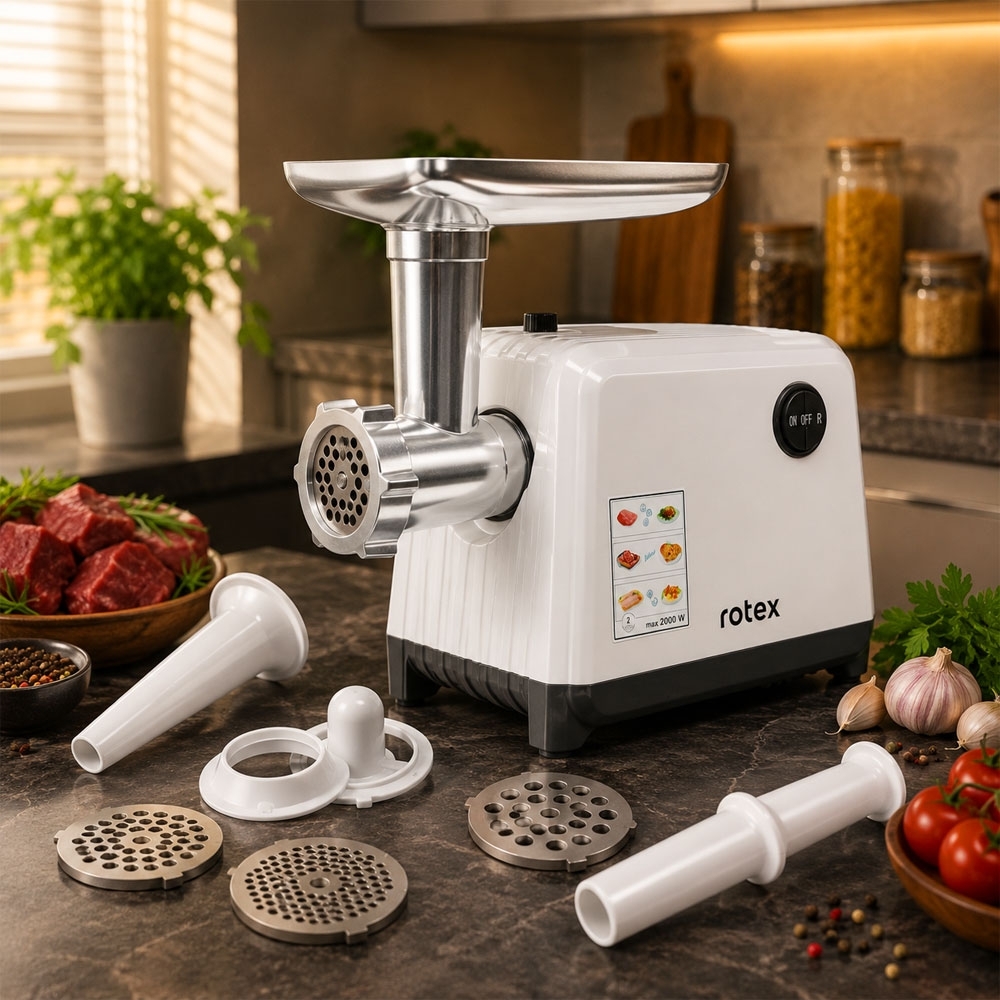 Мясорубка Rotex RMG200-W фото10