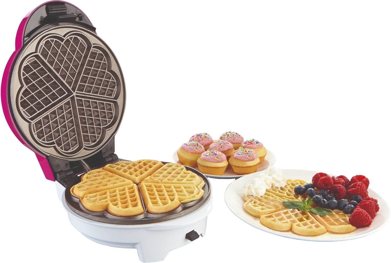 Міні гриль-вафельница Gorenje WCM 702 PWфото