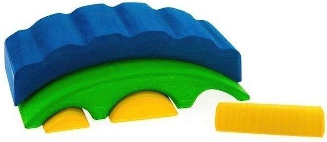 Конструктор дерев'яний Nic Все в замку синій (NIC523268)фото8