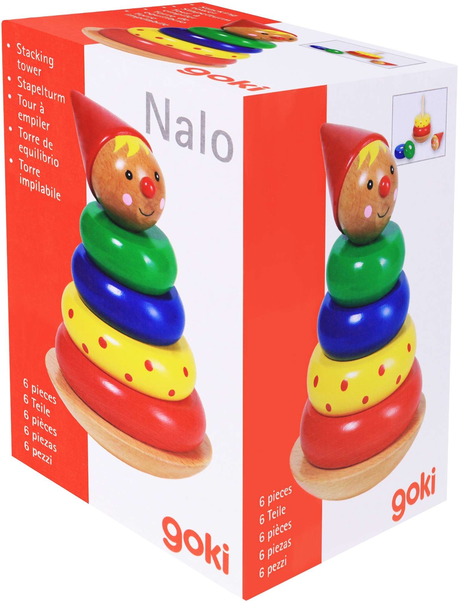 Пирамидка goki Nalo (58896) фото 3