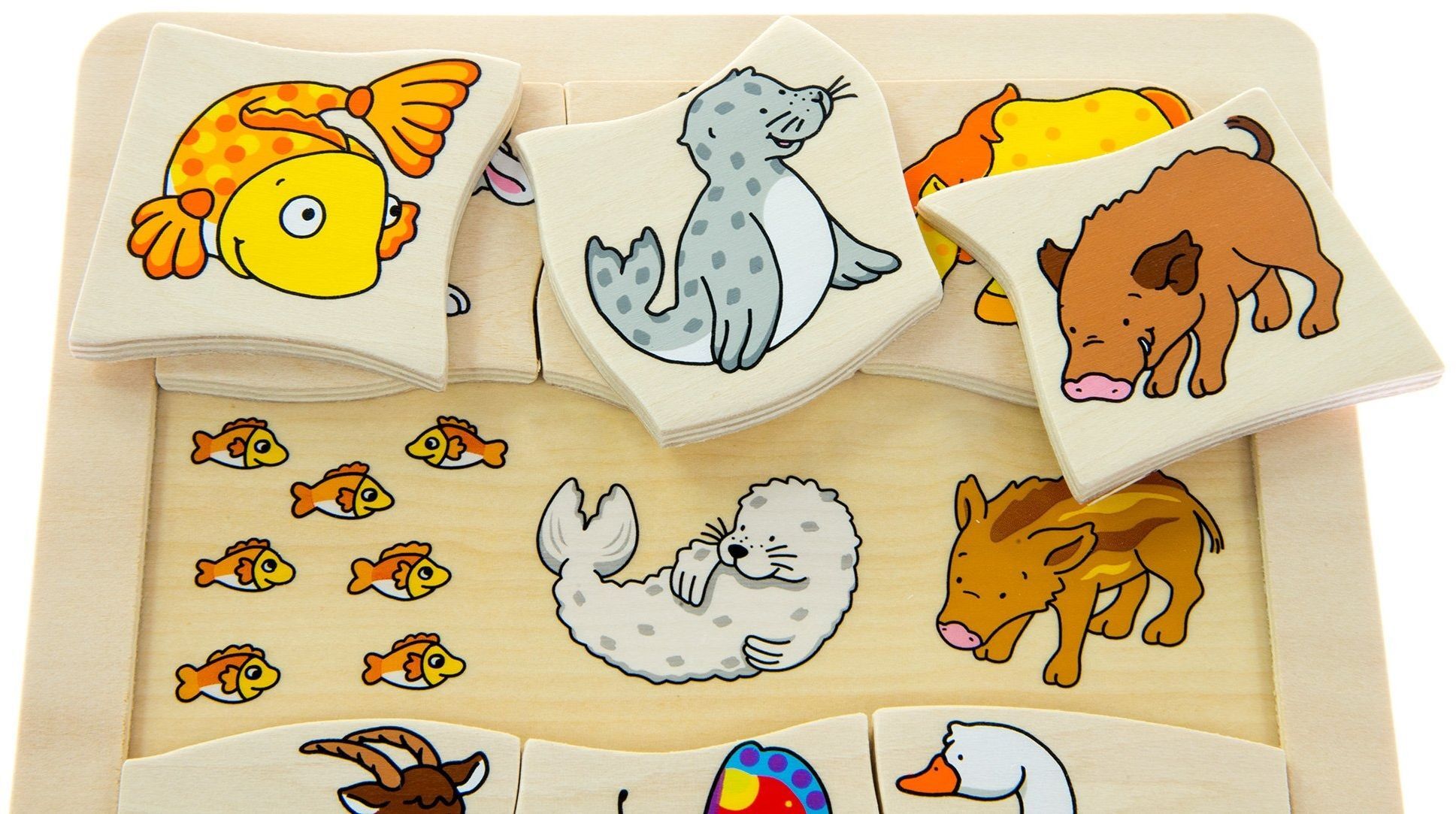 Головоломка goki Хто чий (56879)фото3