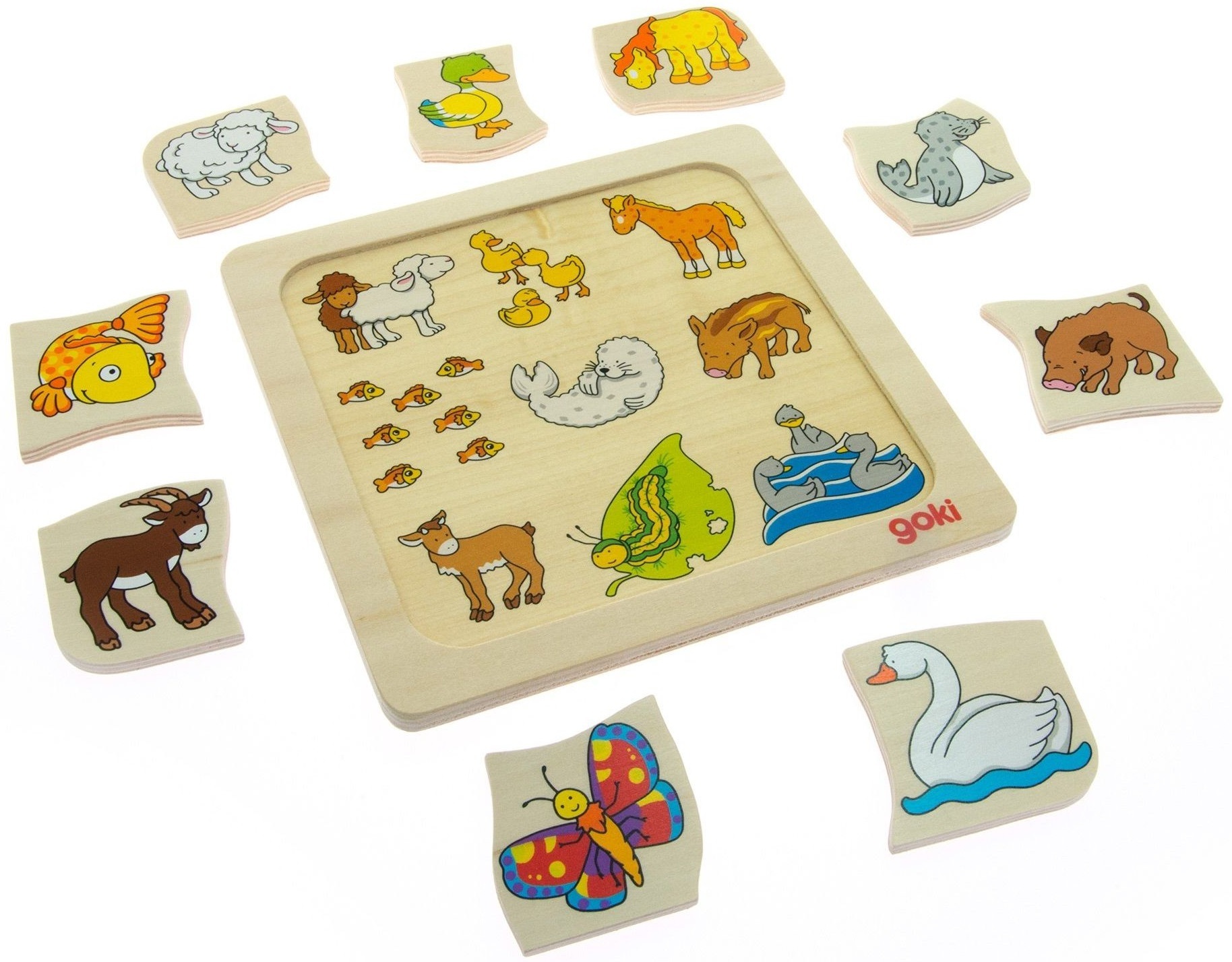 Головоломка goki Хто чий (56879)фото2