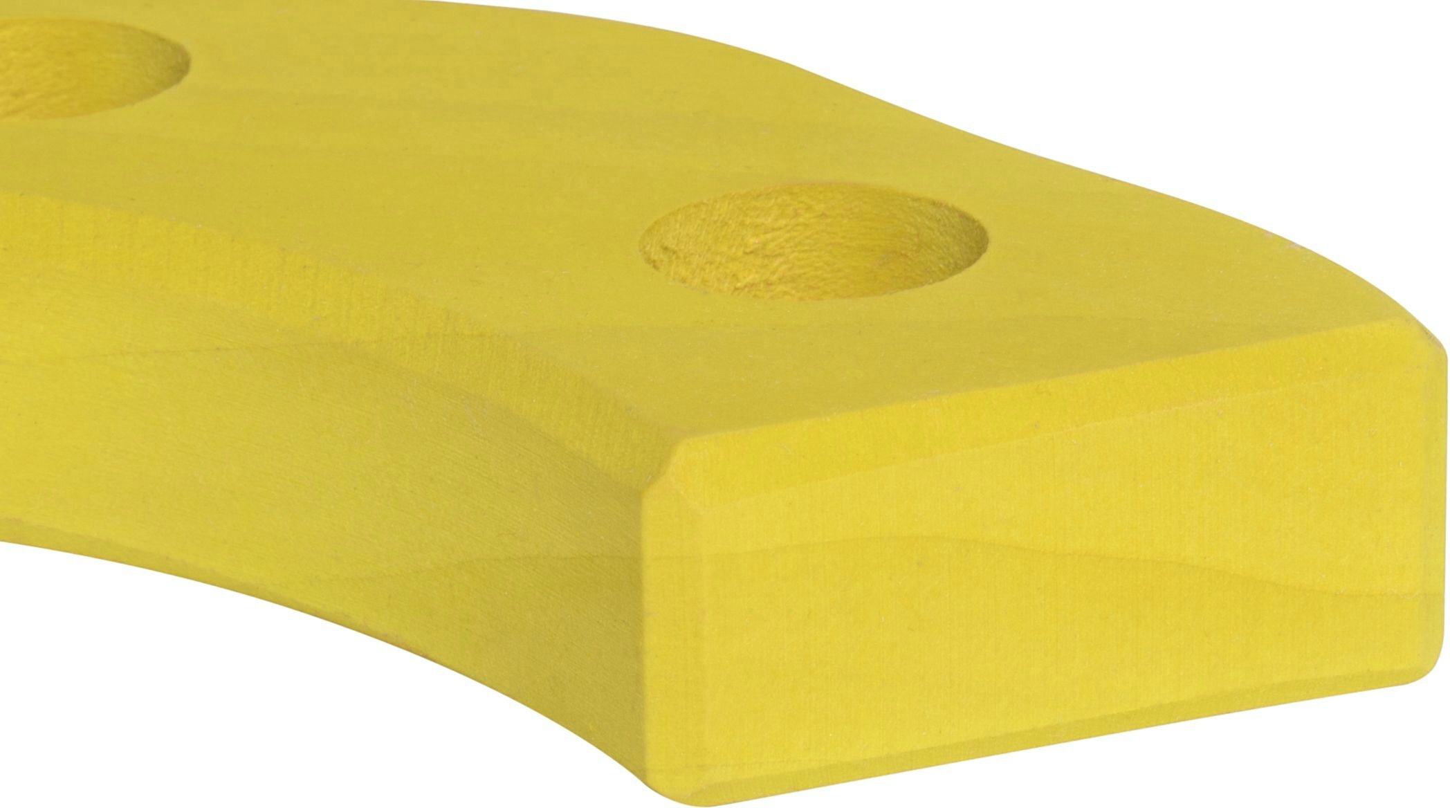 Подсвечник Nic деревянный полукруглый желтый (NIC522875) фото 3