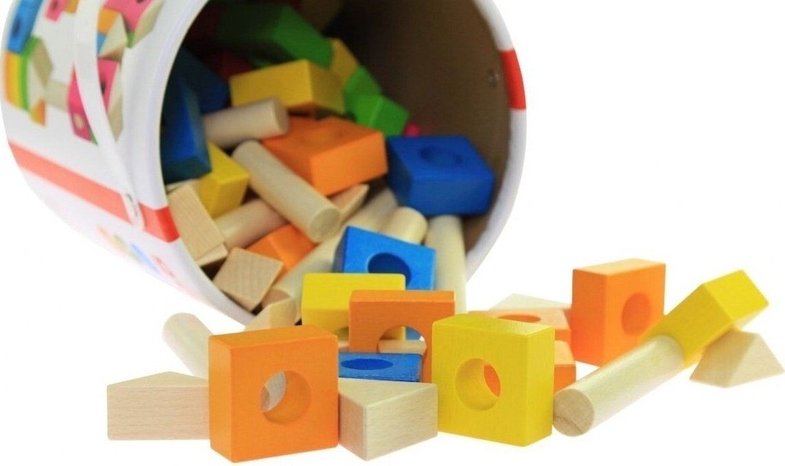 Конструктор дерев'яний goki Будівельні блоки (58589)фото4