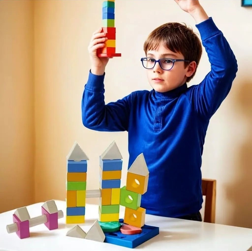 Конструктор дерев'яний goki Будівельні блоки (58589)фото5