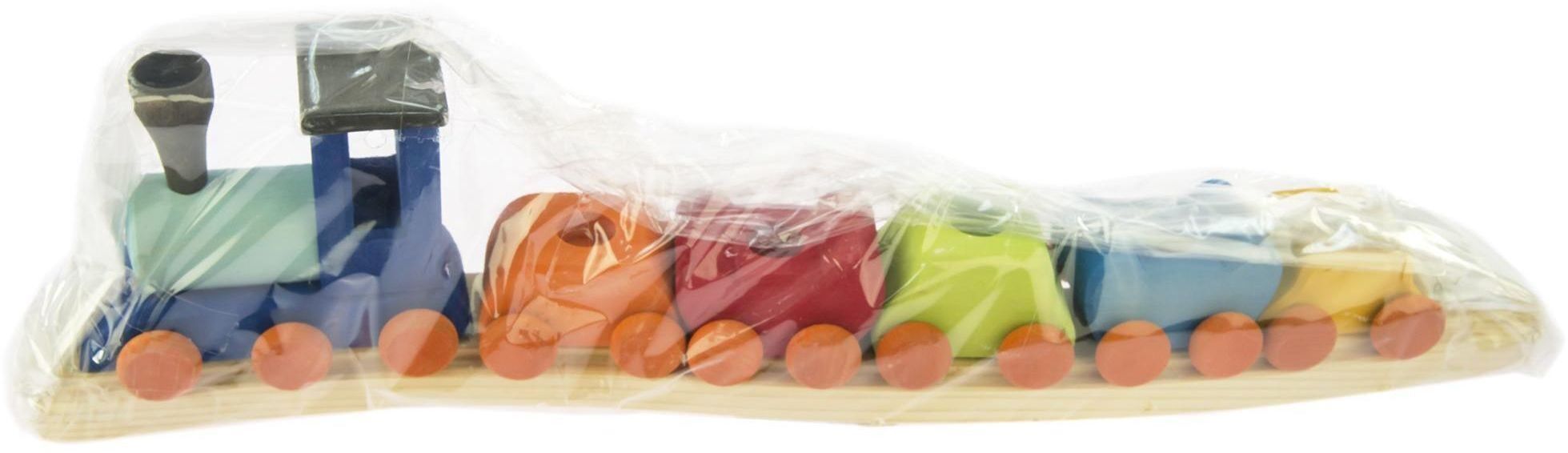 Подсвечник праздничный Nic деревянный Поезд прямой (NIC522835) фото 7