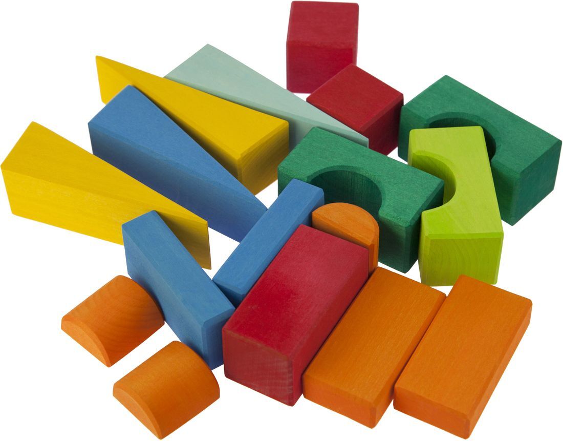 Конструктор деревянный Nic Тоскана с тележкой 17 деталей (NIC523316) фото 5