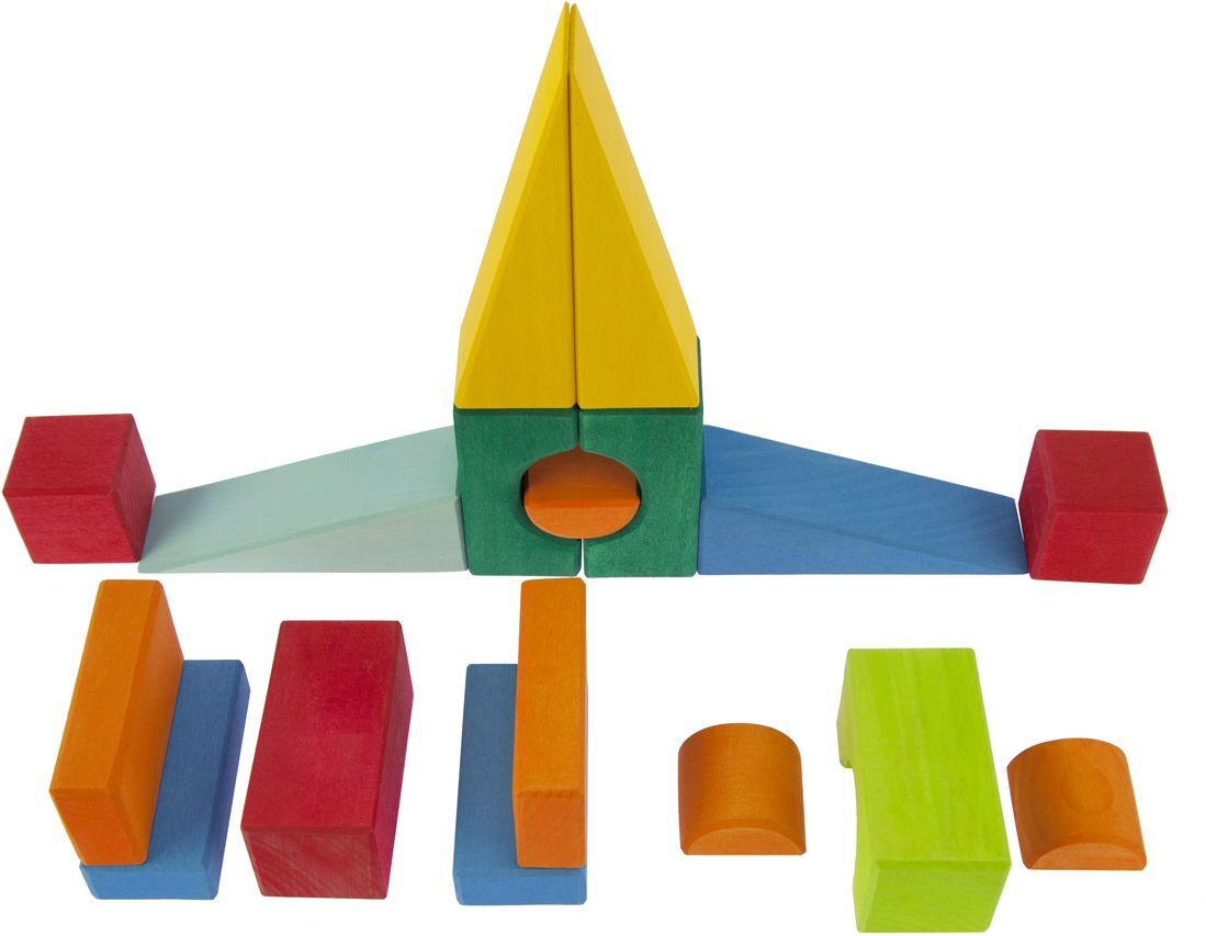 Конструктор деревянный Nic Тоскана с тележкой 17 деталей (NIC523316) фото 6