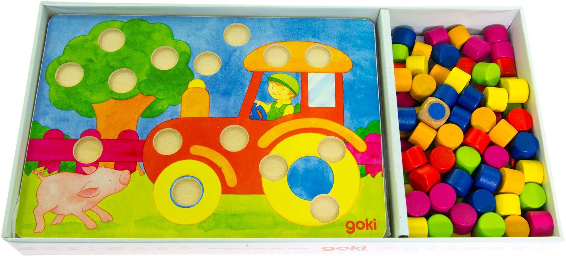 Настільна гра goki Лото Різнобарвний світ (56705)фото3