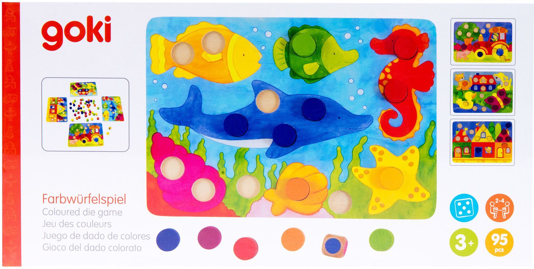 Настільна гра goki Лото Різнобарвний світ (56705)фото2