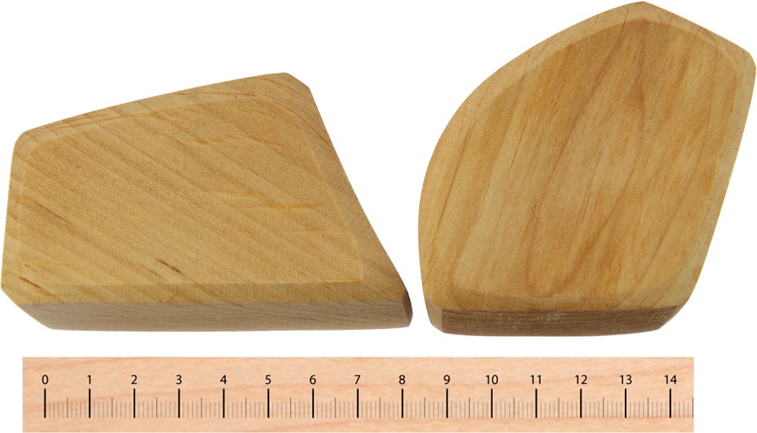 Конструктор дерев'яний Nic маленький натуральний 17 деталей (NIC523284)фото