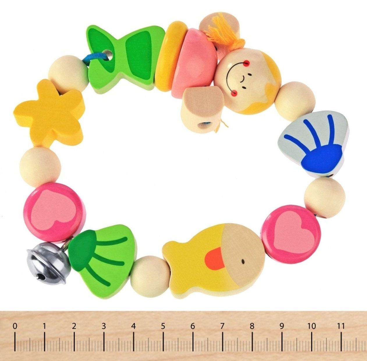 Погремушка деревянная Heimess Русалка (734860) фото 4