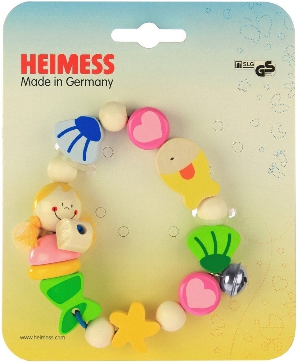 Погремушка деревянная Heimess Русалка (734860) фото 5