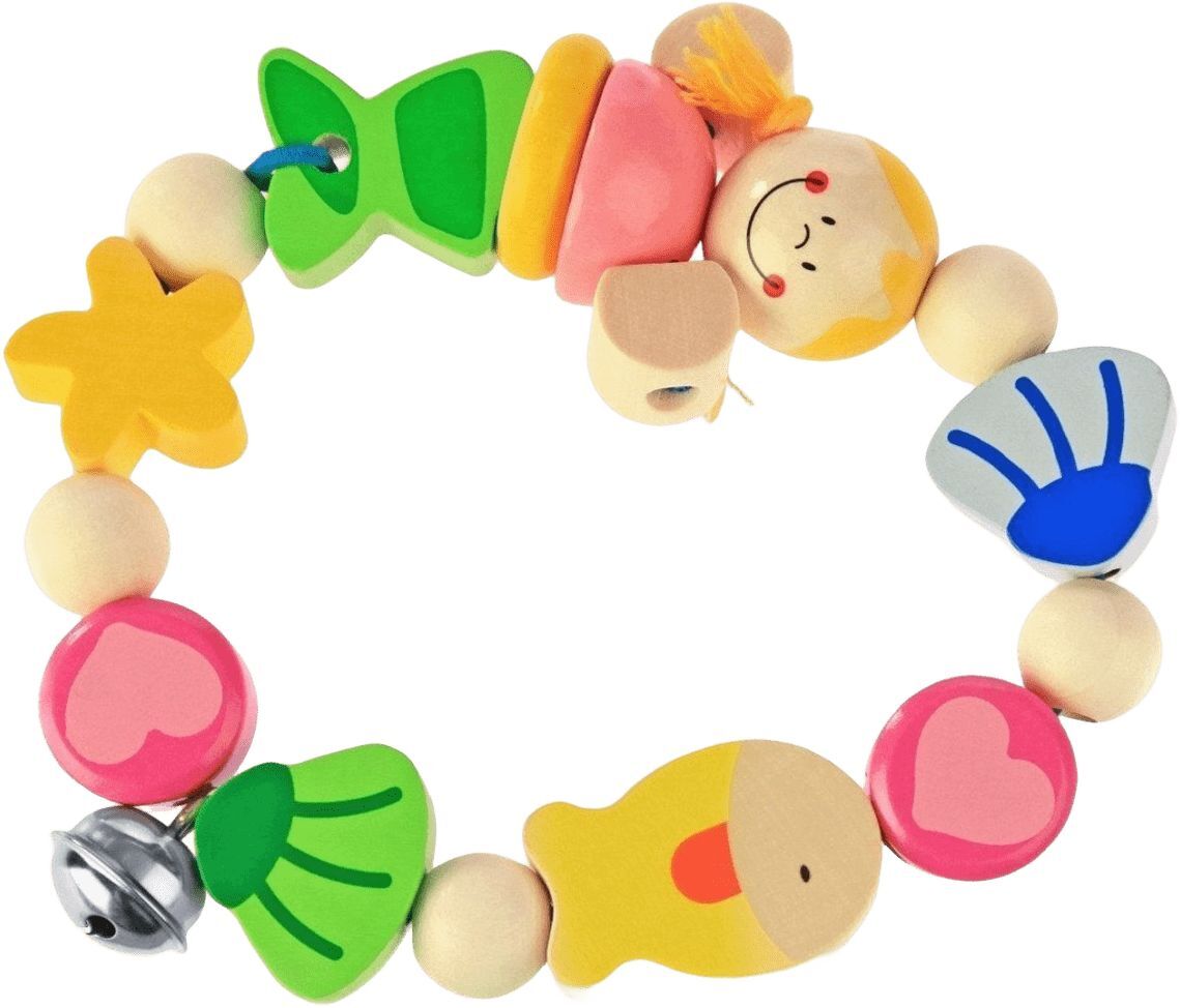 Погремушка деревянная Heimess Русалка (734860) фото 2