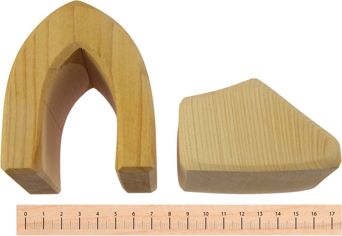 Конструктор деревянный Nic большой натуральный 17 деталей (NIC523283) фото 5