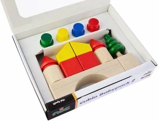 Конструктор деревянный Nic 19 деталей (NIC2112) фото 2