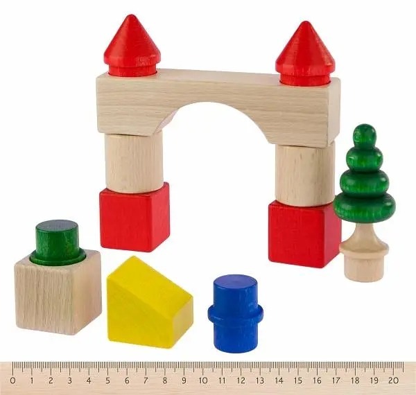 Конструктор деревянный Nic 19 деталей (NIC2112) фото 5