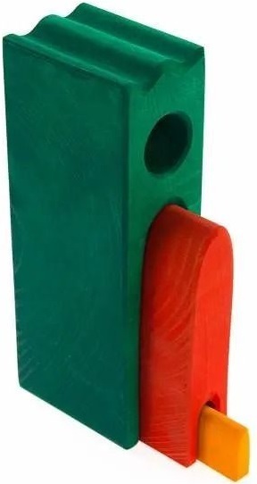 Конструктор деревянный Nic Все в замке зеленый (NIC523269) фото 10