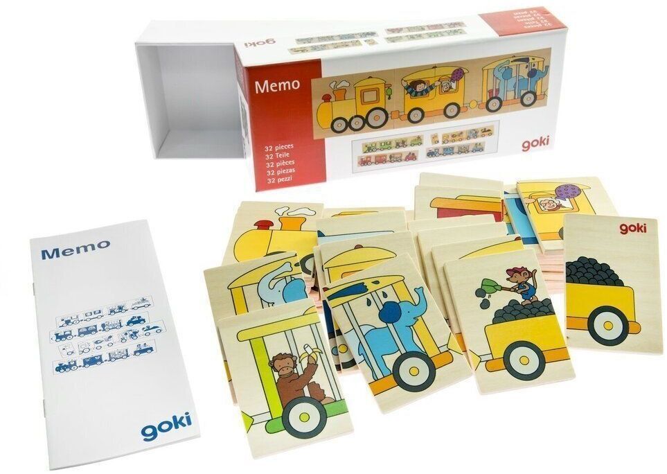 Пазл goki Цветной паровоз (56945) фото 5