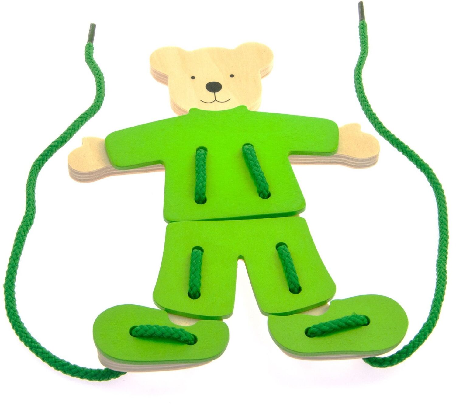 Шнуровка goki Медведь с одеждой (58929) фото