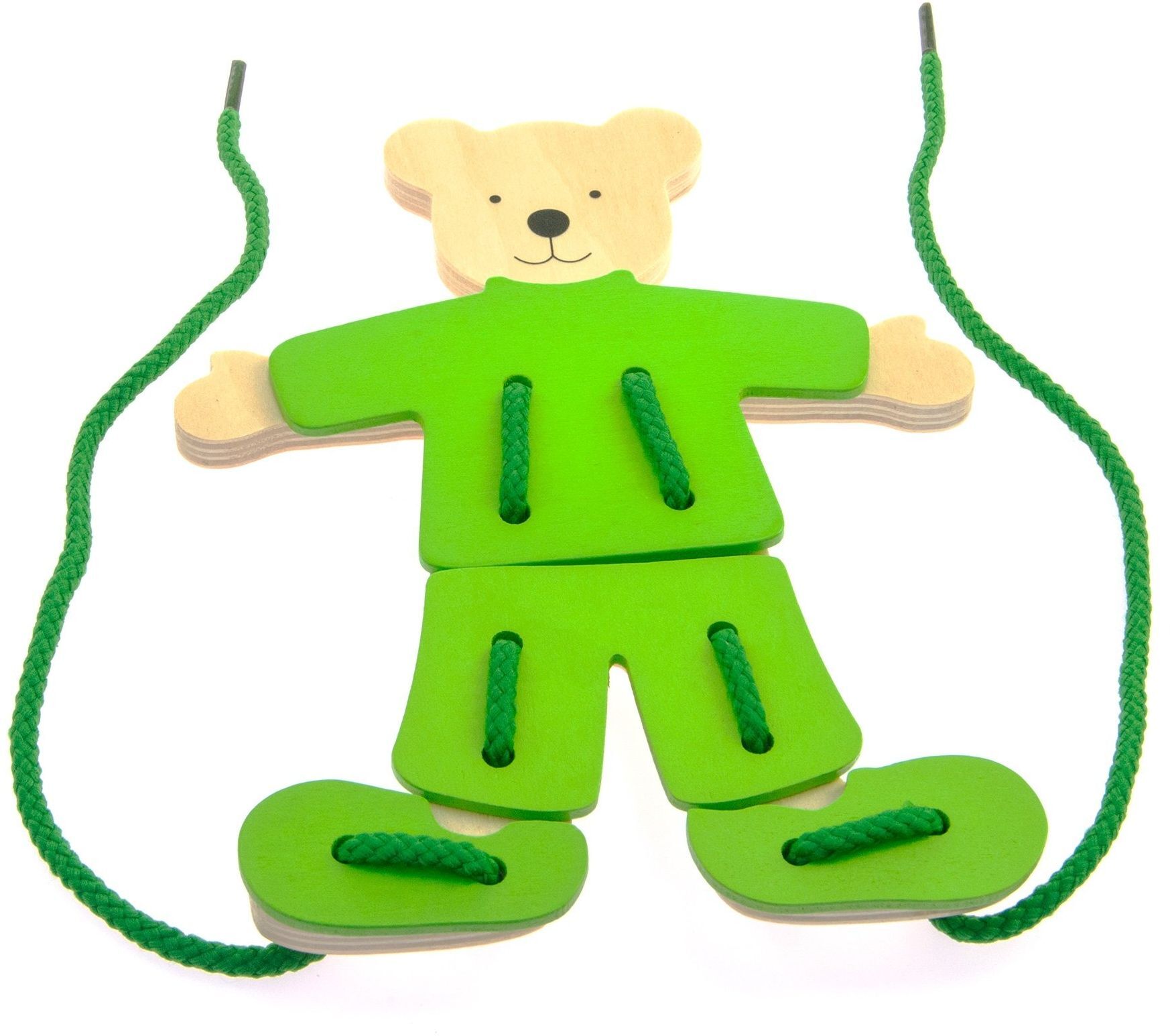 Шнуровка goki Медведь с одеждой (58929) фото 3