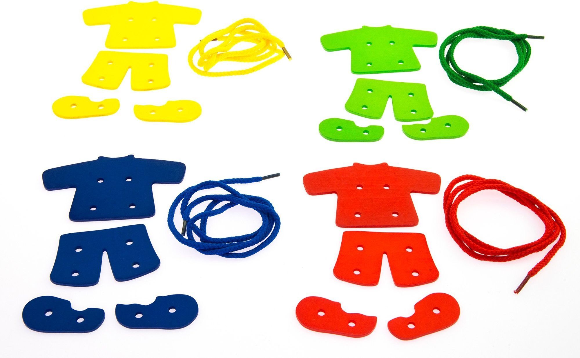 Шнуровка goki Медведь с одеждой (58929) фото 4