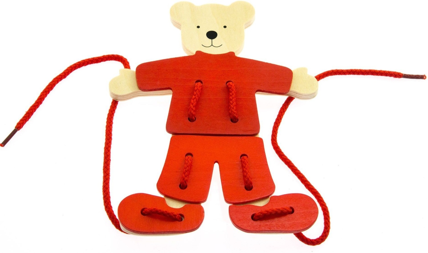 Шнуровка goki Медведь с одеждой (58929) фото