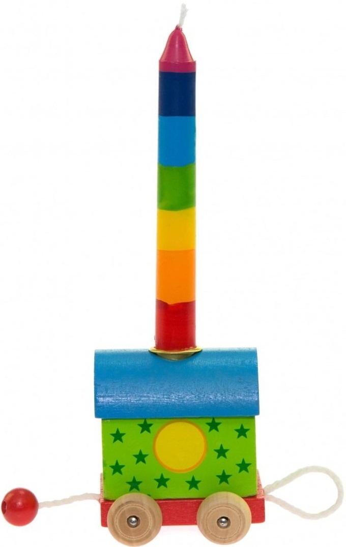 Аксесуари goki Набір свічок на день народження, кольорові (60860)фото2