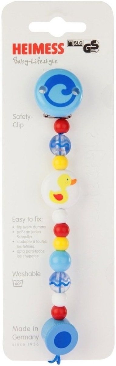 Клипса для пустышки Heimess Уточка (732740) фото 8