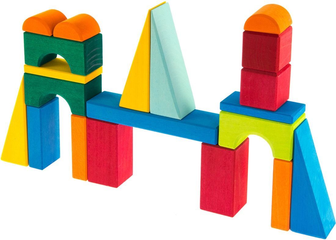 Конструктор деревянный Nic Тоскана маленький 20 деталей (NIC523311) фото 5