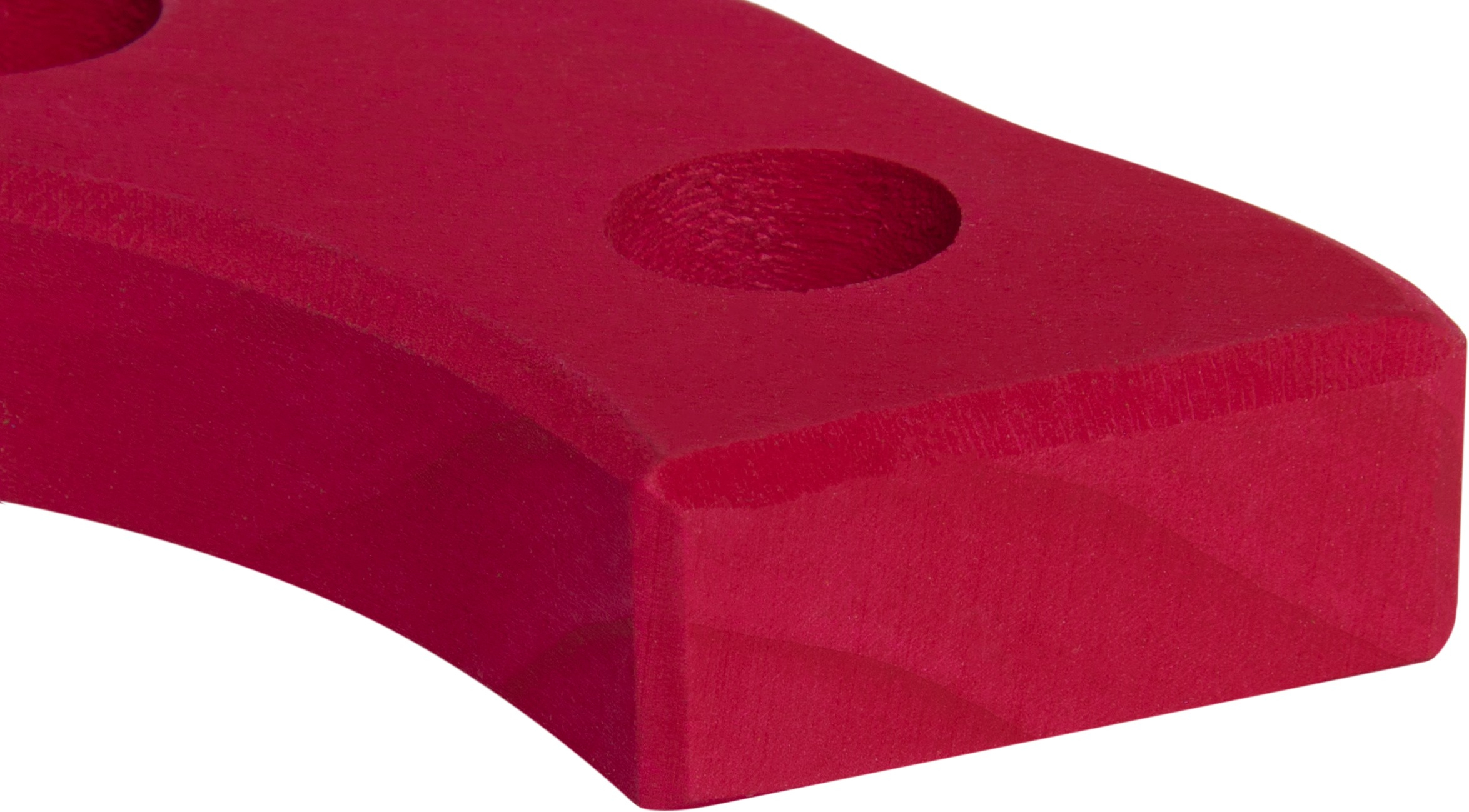 Підсвічник Nic дерев'яний напівкруглий червоний (NIC522872)фото3