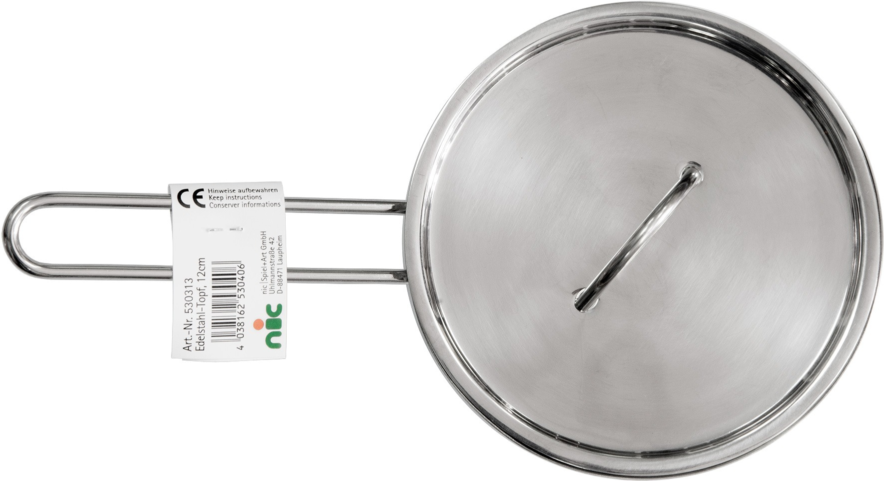 Игровая кастрюлька Nic металлическая 12 см (NIC530313) фото 8